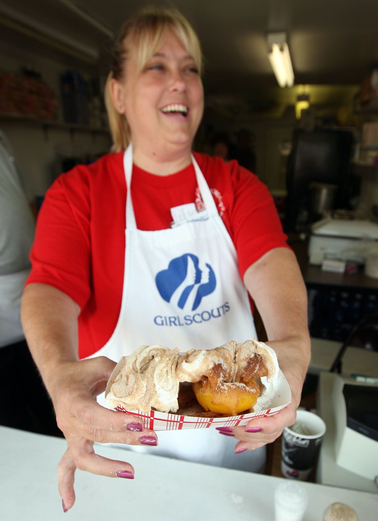 Deep fried peaches, 2007